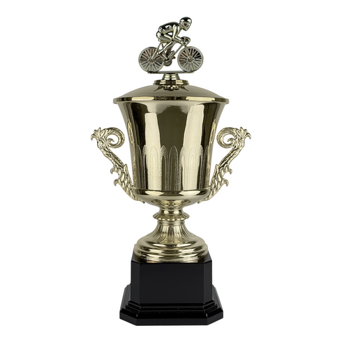 Trofeo de Copa con Figura Serie J de Ciclismo